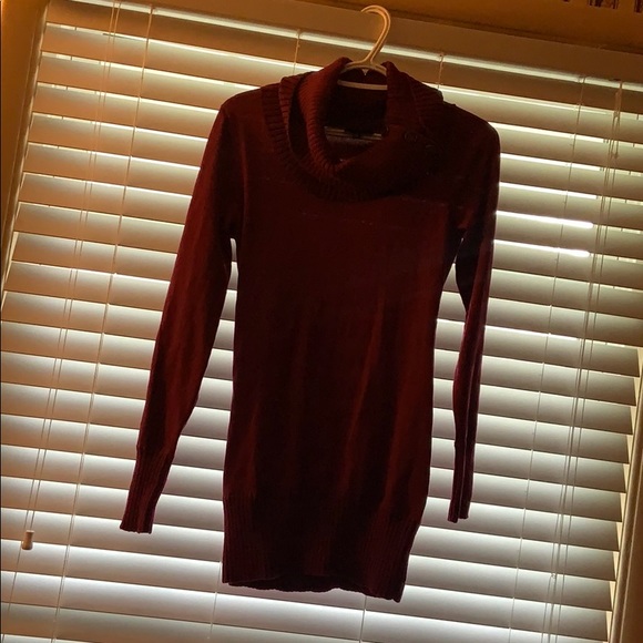 The Limited Sweaters - Burgundy turtle neck